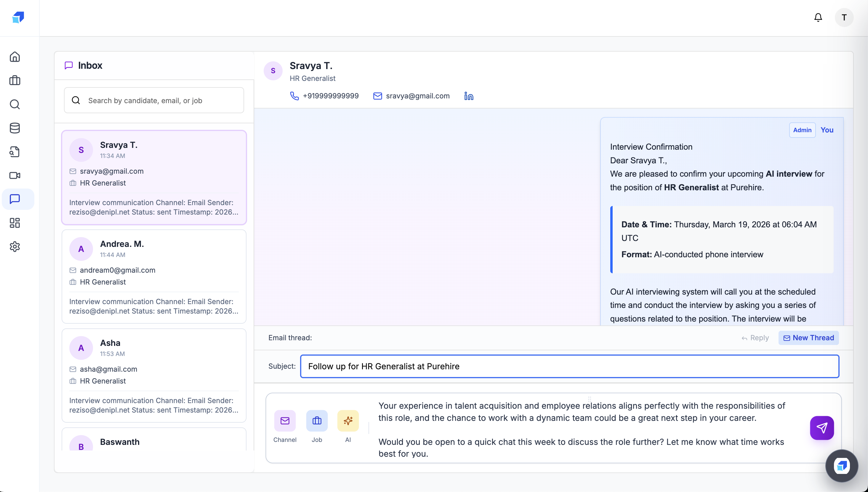 Communication Hub screenshot 1