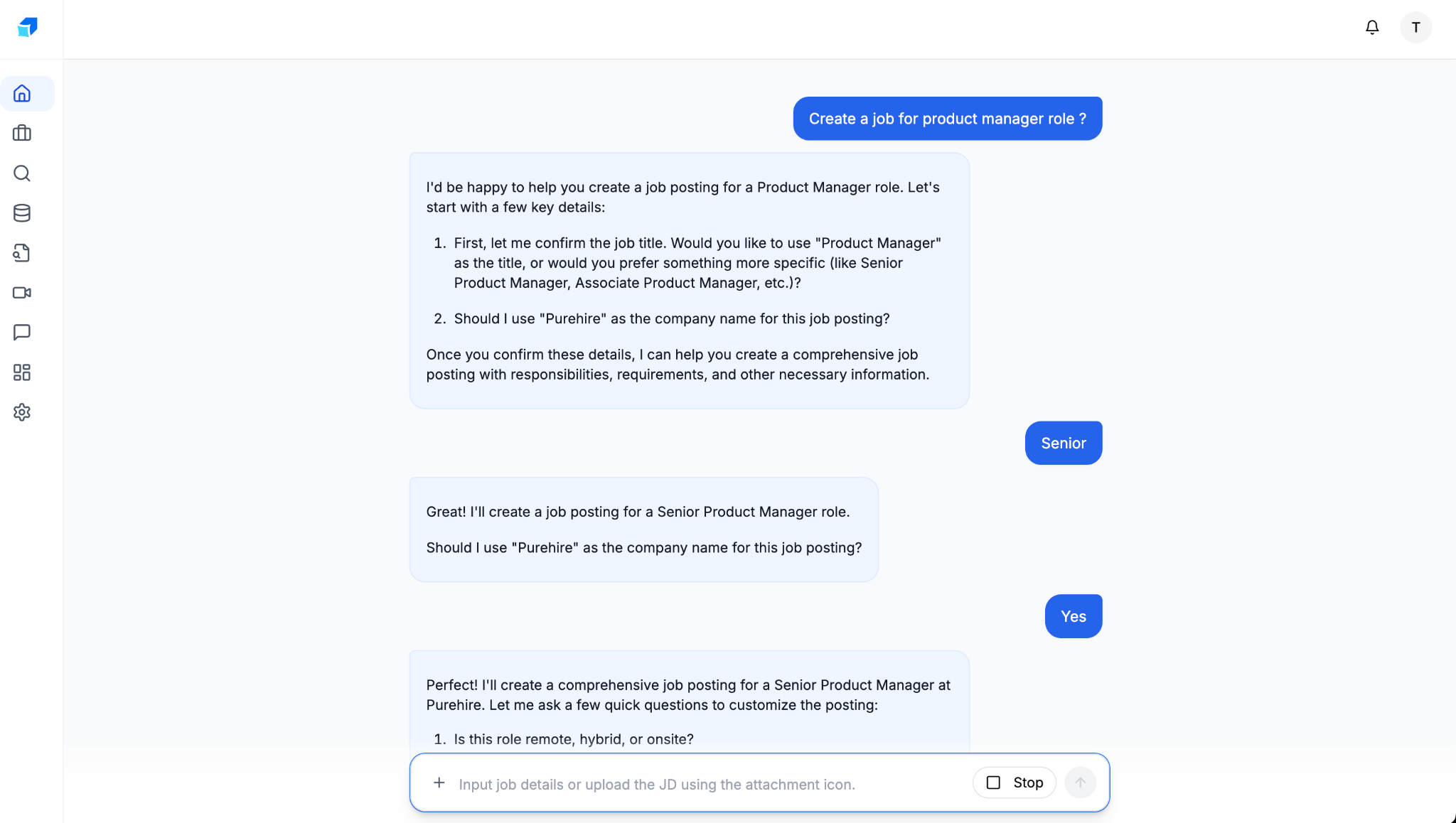 Jobs Management screenshot 1
