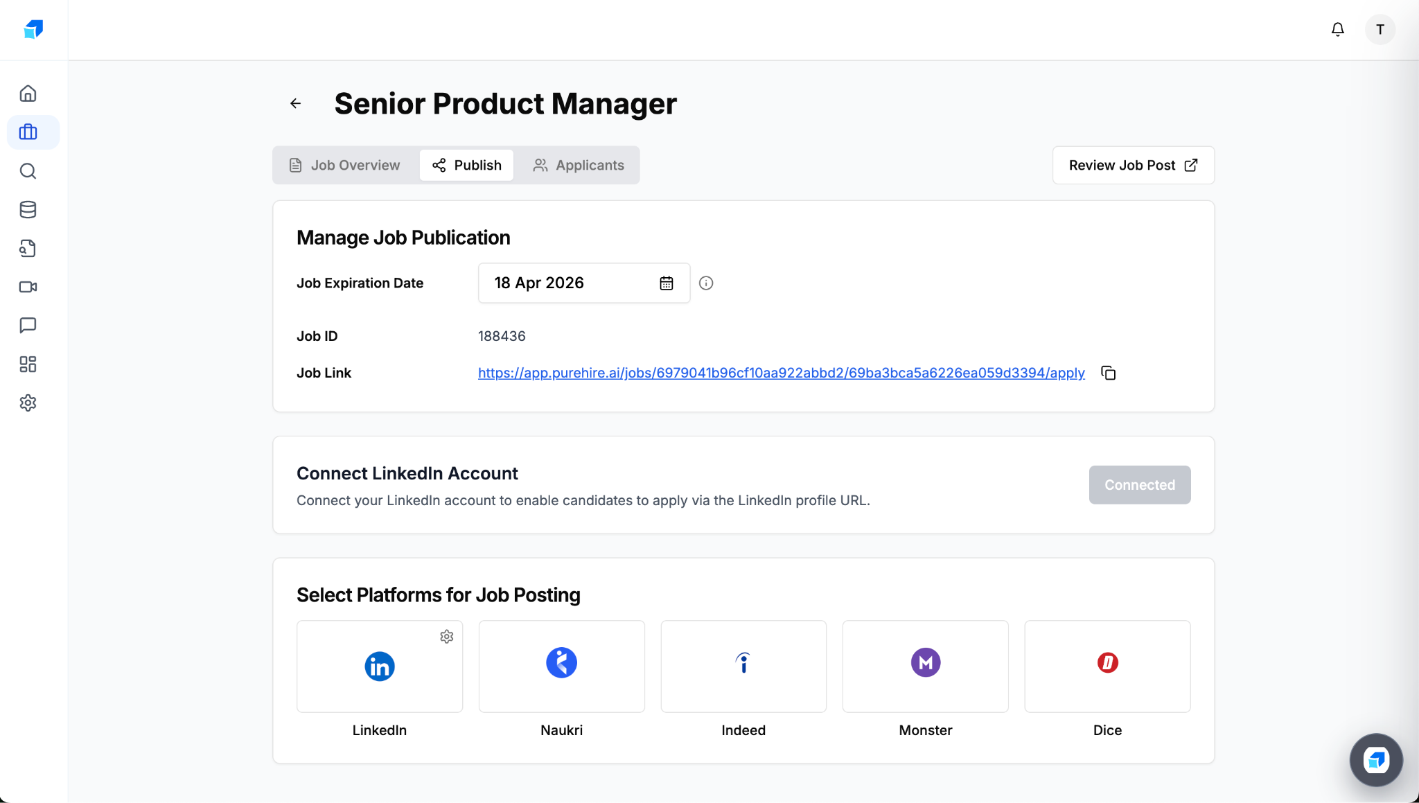 Jobs Management screenshot 3